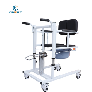 Peralatan Rehabilitasi Medis Perawatan Rumah Grosir Pabrik Kursi Angkat Transfer Hidrolik dengan Bukaan Toilet - Product Image 6