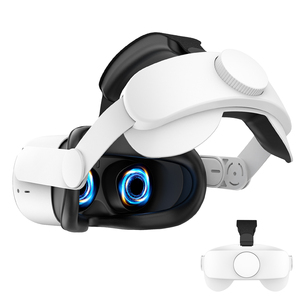 Bandeau de remplacement ergonomique et réglable pour casques de réalité virtuelle, compatible avec Oculus/<span class=keywords><strong>Meta</strong></span> <span class=keywords><strong>Quest</strong></span> <span class=keywords><strong>2</strong></span> – Meilleures ventes - Product Image 1