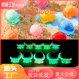 3D Cartoon Turtle Resin Ornament Miniature Animal Shape Home Decoration Plastic Resin Craft Spring 2026 Yiwu Origin - Product Image 2