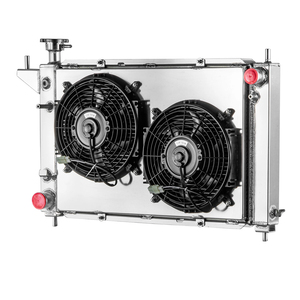 Ventilateur de radiateur à 4 rangées GTGMOTO pour Ford <span class=keywords><strong>Mustang</strong></span> <span class=keywords><strong>V6</strong></span> V8 3.8L 5.0L <span class=keywords><strong>1994</strong></span> 1995 1996 - Product Image 1