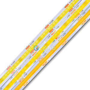 Striscia <span class=keywords><strong>LED</strong></span> <span class=keywords><strong>COB</strong></span> Flessibile 12V 8mm 320 <span class=keywords><strong>LED</strong></span>/m, Fornitura di Fabbrica, Alta Luminosità per Illuminazione Sotto Pensili - Product Image 2