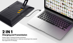 10 Inch IPS Touch Screen WiFi Digital <strong>Photo</strong> Frame with 32GB <strong>Storage</strong> Smart Electronic Picture Frame for Home Family Gift OEM - Product Image 5