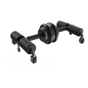 2025 latihan kebugaran Gym rumah, dengan roda <span class=keywords><strong>Ab</strong></span> multifungsi Set Roller inti alat bantuan latihan dan Bar dorong dapat disesuaikan - Product Image 3