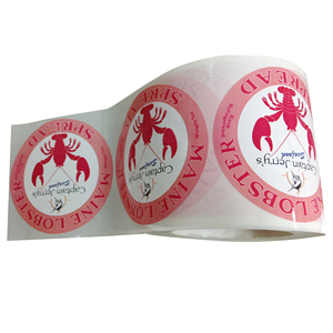 Custom Printed Roll Plastic <b>Waterproof</b> Synthetic Paper Adhesive Vinyl PVC Round Circle Brand Logo <b>Waterproof</b> <b>Sticker</b> - Product Image 2