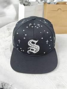 Gorra Trucker Deportiva Personalizada con Logo de Diamantes, Bajo MOQ 100, Estilo Snapback, de Moda, con Pedrería, de Béisbol, de 6 Paneles, Plana, para Adulto, de Lona, Transpirable para Exteriores - Product Image 5