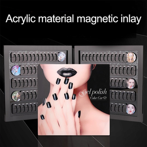 Cajas de exhibición de arte de uñas, herramienta de práctica de manicura, libro de exhibición de puntas de uñas extraíbles, 120 colores, último diseño - Product Image 6