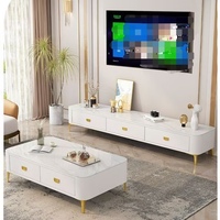 Meuble TV en Bois Design pour Salon, Idéal Petits Espaces, Support Télé Métal, Mobilier de Maison Moderne, Banc Télé