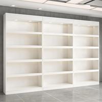 Étagère de présentation de cosmétiques, armoire de présentation de produits pour salon de beauté, étagère de rangement, vitrine sur pied multi-niveaux avec éclairage