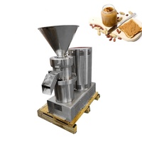 Moulin Colloïd Commercial en Acier Inoxydable Pistache Noisette Amande Noix de Cajou Beurre de Cacahuète Broyage Pâte de Sésame Machine