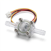 Capteur de débit optique haute précision 0,02 L/min, capteur de débit d'eau photoélectrique DC5V pour purificateur d'eau