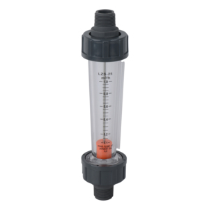 Top measuring float flowmeter transparent plastic material flowmeter - Product Image 2