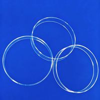 Vente directe d'usine : Tube de quartz haute qualité, poli, résistant à la corrosion, aux hautes températures et sans ozone