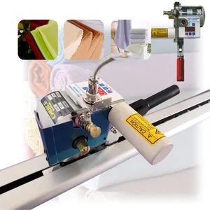 Manuelle Stoffschneidemaschine rundes Messerspitze Stoffschneidemaschine Anzeigebildschirm-Schneidemaschine für Stoff