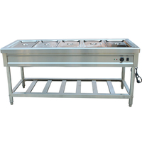 Bain-marie électrique 5 GN 1/1 avec support