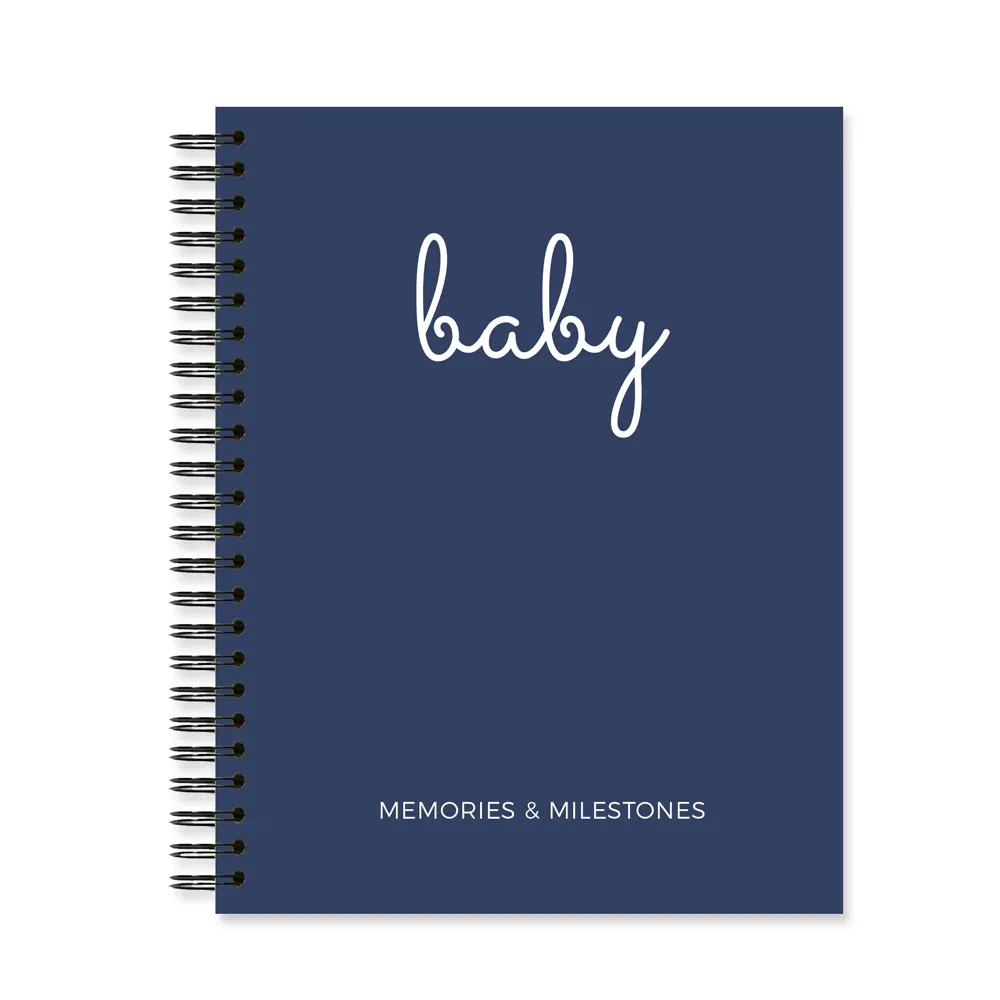 Personalized Organizer Planner Custom Printing Baby Diary Record Gift Notebook My Baby Keepsake Pregnancy Journal