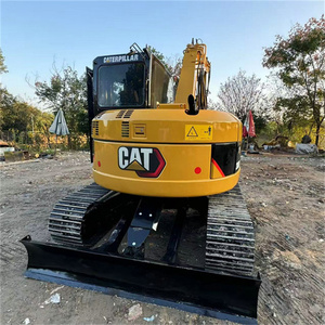 Mini-pelleuse d'occasion CAT 308DCR économique avec système à double vitesse pour la rénovation routière et l'aménagement paysager - Product Image 5