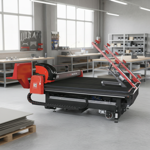 Mesa <span class=keywords><strong>de</strong></span> flotación por aire <span class=keywords><strong>de</strong></span> alta aceleración con varilla expulsora patentada, máquina <span class=keywords><strong>de</strong></span> corte <span class=keywords><strong>de</strong></span> vidrio <span class=keywords><strong>de</strong></span> carga automática y corte preciso - Product Image 1