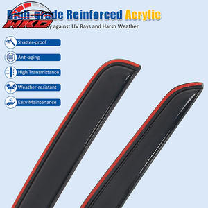 Déflecteurs de vitres encastrés pour Ford Econoline E-Series Van 92-06 - Product Image 4