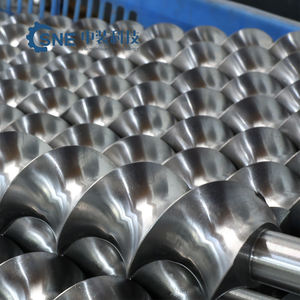 Plastik ve kauçuk ekstruder makinesi parçası Sextruder çift vida için ikiz konik silindir vida ve varil - Product Image 5