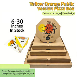 Caja de Comida Kraft Desechable Personalizada con Logotipo Impreso para Llevar, Caja para Catering, Restaurante - Product Image 1