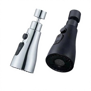 Modern Design <b>Adjustable</b> Basin Faucet Extender High Quality Plastic Chrome Finish <b>Deck</b> Mounted Easy Installation Long Lifespan 5 - Product Image 3