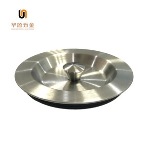 3.5 Inch Stainless Steel Wash Basin <strong>Sink</strong> Stopper Kitchen <strong>Sink</strong> Drain <strong>Plug</strong> with Rubber Blanket - Product Image 1