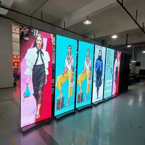 Ziatow — affiche de nouveau design de moulage sous pression, avec WIFI 4G, plusieurs écrans de contrôle Led pour magasin de vêtements, P1.5 P1.8 P2, P2.5 P3
