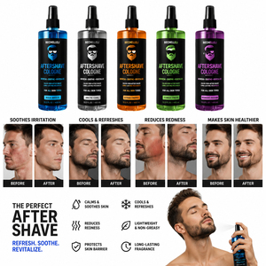 Spray <span class=keywords><strong>para</strong></span> Después del Afeitado <span class=keywords><strong>para</strong></span> Hombre, Orgánico, Marca Privada, Hidratante, Nutritivo, No Irrita la Piel, Calmante, con Fragancia Amaderada Fresca, 200mL - Product Image 4