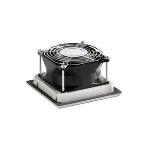 Ventilateur de gaine RUBSAMEN série LV avec pales en plastique noir pour la ventilation - Product Image 1