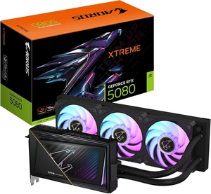 Nueva Tarjeta Gráfica GIGABYTE AORUS RTX 5080 5090 XTREME WATERFORCE 16G para Juegos, GPU RTX 5080, Tarjetas de Video para <span class=keywords><strong>PC</strong></span> Gaming 2025 - Product Image 1