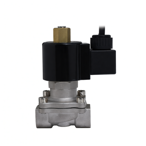 Vente de liquidation COVNA B2B, électrovanne à eau électrique en laiton de 2 pouces, 24 volts, normalement ouverte - Product Image 2