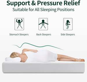 Qualità Matelas king Queen materassi impermeabili monodimensionamento in Gel Memory Foam materasso ad alta densità Base in schiuma per il sonno da viaggio <span class=keywords><strong>Rv</strong></span> - Product Image 5