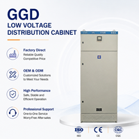 Armoire de distribution électrique basse tension triphasée GGD 380V, tableau de commande électrique AC pour sous-station industrielle