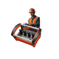 Embrayage hydraulique proportionnel à commande à distance, rouge, 4 leviers, bon prix, étanche IP68, sans fil, pour grue, camion, sur mesure