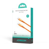 Kabel Data USB Tipe C JOYROOM Pengisian Cepat 60w Warna-warni Tipe C