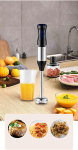 Batidora de mano eléctrica profesional comercial portátil 4 en 1, batidora de varilla de alta resistencia para zumos de frutas, juego HB01 - Product Image 2