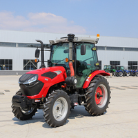 Traktor Pertanian Diesel 4WD 38HP dengan Kanopi & PTO, Garansi Panjang, Penjualan Terlaris 904, untuk Pembajakan, Penanaman, dan Pengolahan Tanah