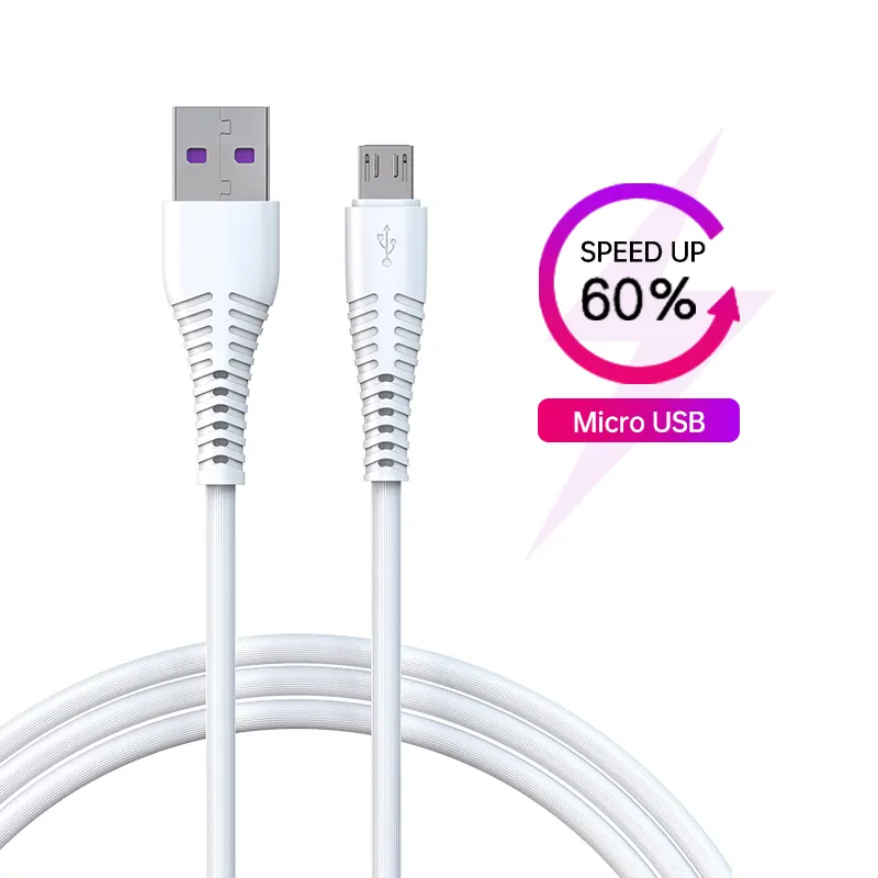 3A fast charging data sync android phone charger micro usb cable for Samsung Galaxy S7 S6