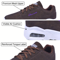 Zapatillas Deportivas Unisex Ligeras, Transpirables y Acolchadas, Cómodas para Correr, con Cordones, Estilo para Caminar, para Todas las Temporadas, Malla, Moda