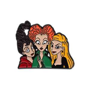 Venta al por mayor divertido tres <span class=keywords><strong>hermanas</strong></span> Hada tema Anime esmalte Metal broche-elegante para el Día Nacional ropa de fiesta de cumpleaños - Product Image 5