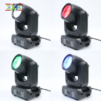 XJ Usine Vente Directe 120W Haute Luminosité RGBW Faisceau Tête Mobile Lumière LED Source Grand Canon En Acier pour DJ Club