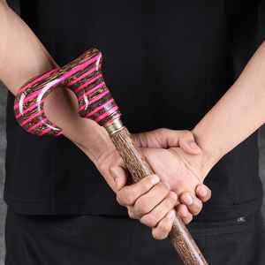 Regalo Perfecto para Personas Mayores o Pacientes en Recuperación, Bastón de Resina y Madera para Caminar - Product Image 5