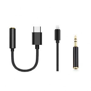 Giắc Cắm Tai Nghe 3.5 Mm Cáp Chuyển Đổi USB C Cáp Tai Nghe Jack Âm Thanh Cho Micrô Lavalier - Product Image 1