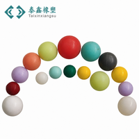 Balle en caoutchouc silicone résistante aux hautes températures, qualité alimentaire, multi-tailles, sphère industrielle, marque Taisin, origine Hebei