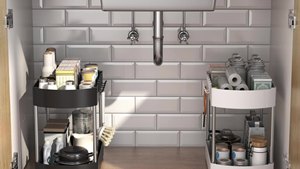 Étagère polyvalente à 2 niveaux en acier inoxydable pour le rangement des épices <span class=keywords><strong>de</strong></span> la <span class=keywords><strong>cuisine</strong></span> sous l'évier Étagère d'organisation pour les armoires <span class=keywords><strong>de</strong></span> <span class=keywords><strong>cuisine</strong></span> <span class=keywords><strong>Salle</strong></span> <span class=keywords><strong>de</strong></span> <span class=keywords><strong>bain</strong></span> - Product Image 4