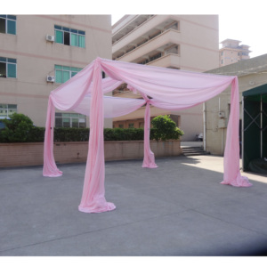 Aluminum backdrop <b>stand</b> portable <b>pipe</b> and drape system for wedding event decor - Product Image 5