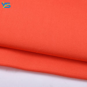 工厂批发纯色红色光滑柔软100%人造丝查利45s染色面料 - Product Image 3