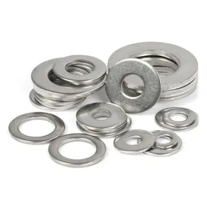 Wholesale 304 Stainless Steel Thickened Flat Washer M42 Galvanized Yellow Zinc Plated DIN125 Flat Washers