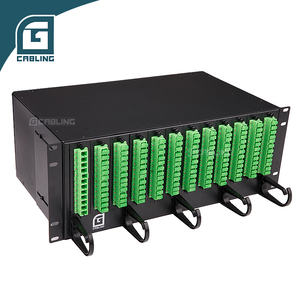Gcabling Panel de Conexión de Fibra Óptica, Patch Panel ODF para Gabinete, Nodo FTTH, Equipo de Fibra Óptica - Product Image 5