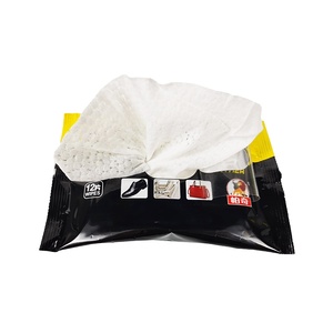 <span class=keywords><strong>PIKI</strong></span> Eco-Friendly 12PCs Toallitas de limpieza de tela no tejida-OEM/ODM Toallitas de cuero para zapatos y coche Toallitas de brillo rápido para el cuidado de múltiples superficies - Product Image 1